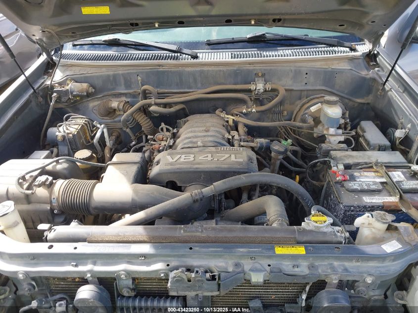 2005 Toyota Sequoia Sr5 V8 VIN: 5TDZT34A25S248290 Lot: 43423250