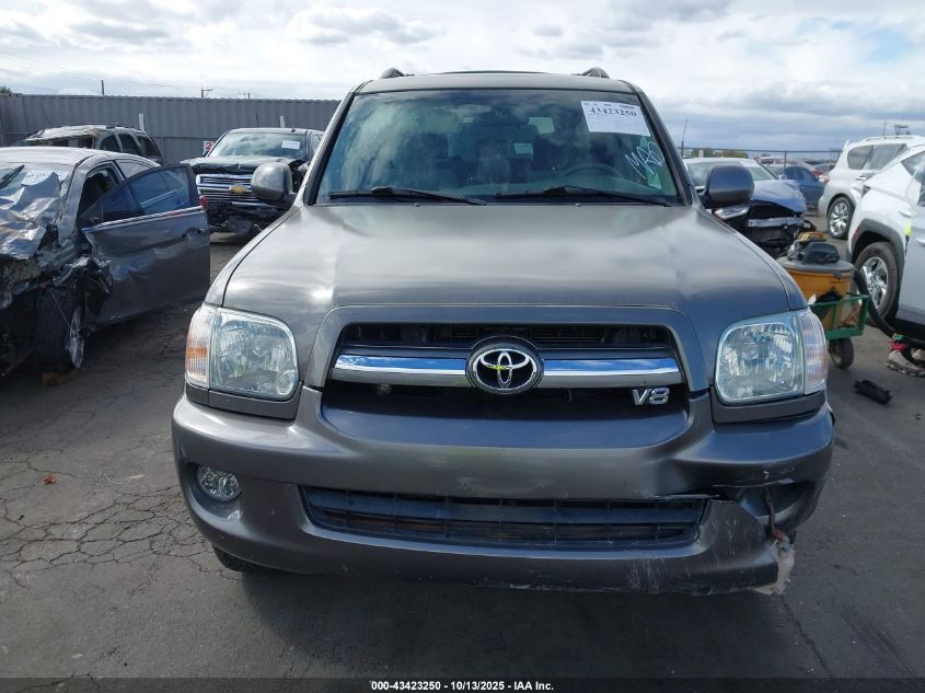 2005 Toyota Sequoia Sr5 V8 VIN: 5TDZT34A25S248290 Lot: 43423250