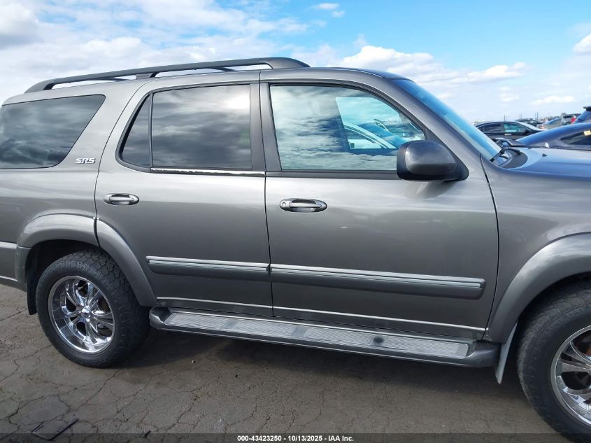 2005 Toyota Sequoia Sr5 V8 VIN: 5TDZT34A25S248290 Lot: 43423250