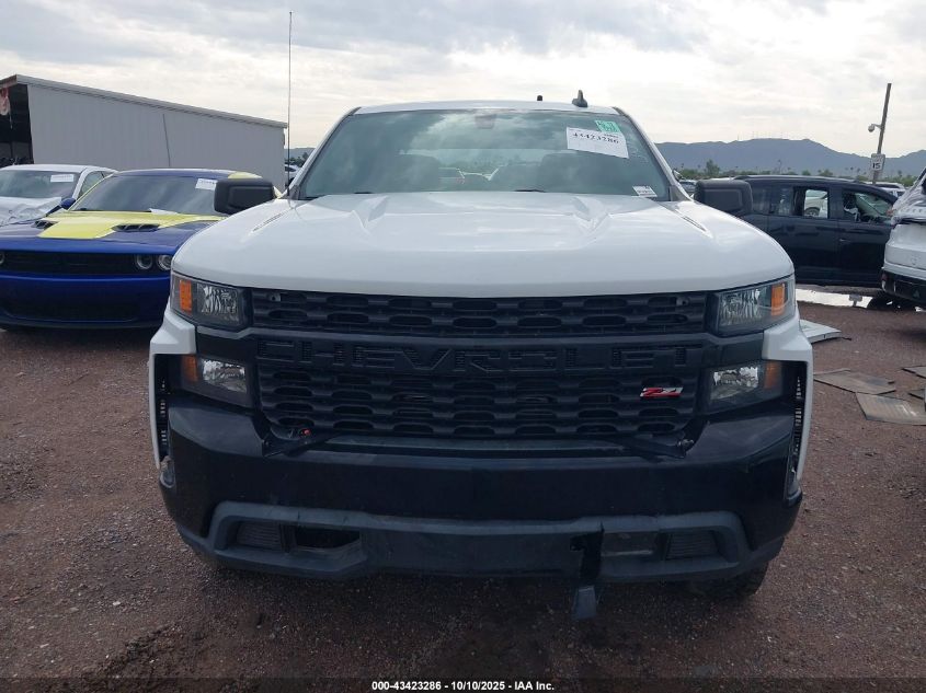 2022 Chevrolet Silverado 1500 Ltd 4Wd Short Bed Custom Trail Boss VIN: 1GCPYCEK1NZ141021 Lot: 43423286