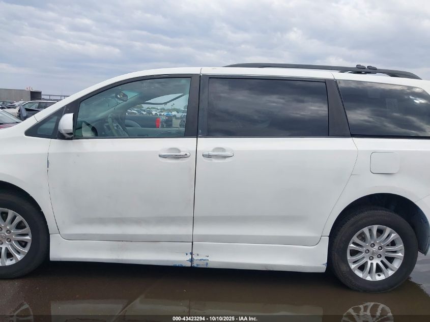 2011 Toyota Sienna Xle V6 VIN: 5TDYK3DC1BS106301 Lot: 43423294