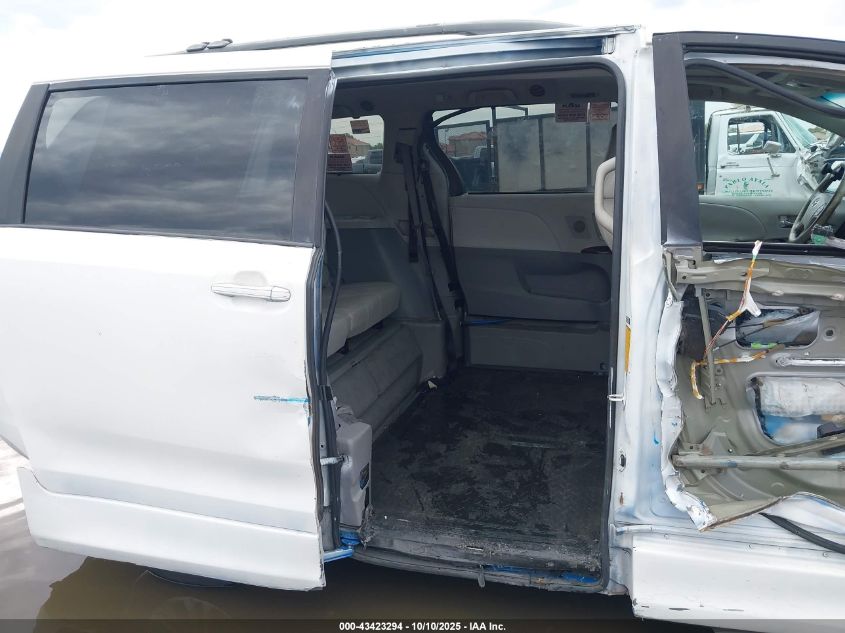 2011 Toyota Sienna Xle V6 VIN: 5TDYK3DC1BS106301 Lot: 43423294