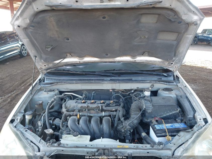 2003 Toyota Corolla Le VIN: 1NXBR32E53Z156262 Lot: 43423305