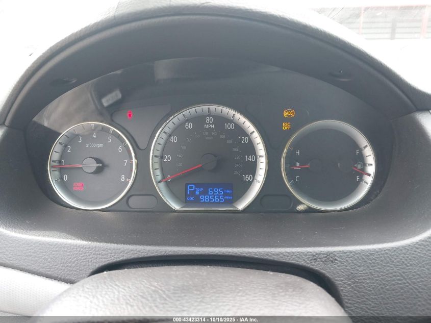 2009 Hyundai Sonata Gls VIN: 5NPET46C79H547871 Lot: 43423314