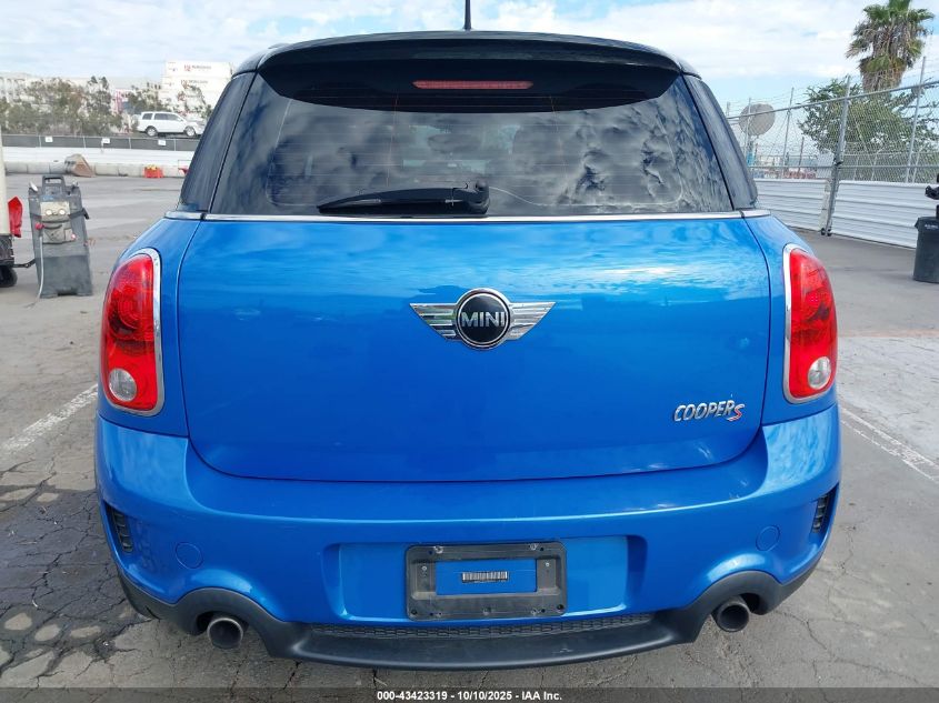 2012 Mini Cooper S Countryman VIN: WMWZC3C54CWL84371 Lot: 43423319