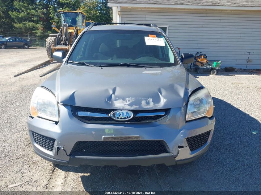 2009 Kia Sportage Lx VIN: KNDJF724097635025 Lot: 43423410