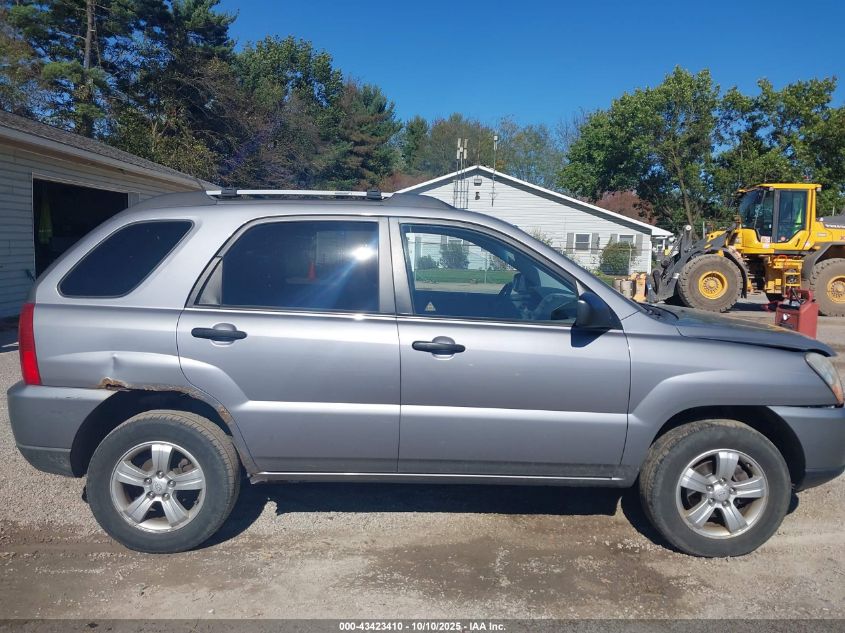 2009 Kia Sportage Lx VIN: KNDJF724097635025 Lot: 43423410