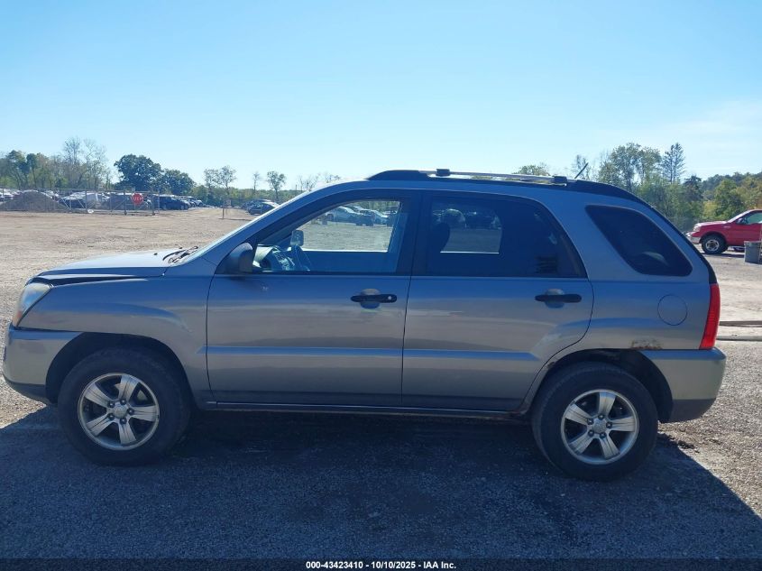 2009 Kia Sportage Lx VIN: KNDJF724097635025 Lot: 43423410
