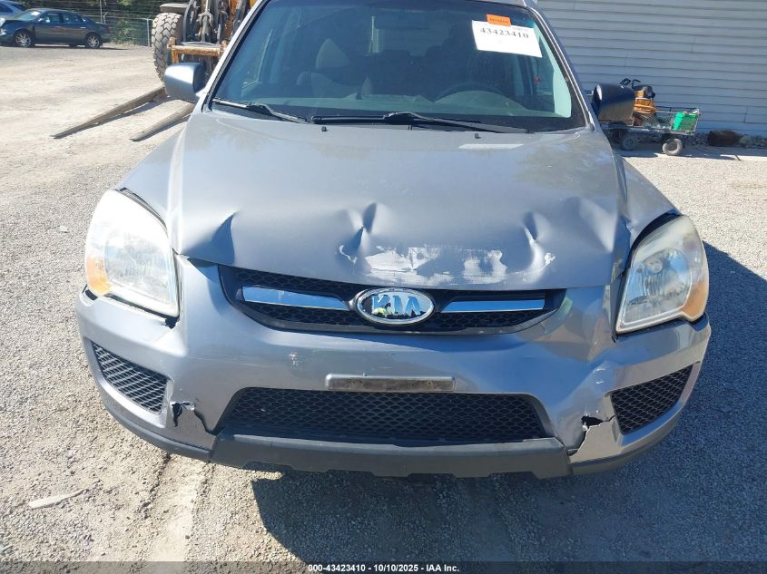 2009 Kia Sportage Lx VIN: KNDJF724097635025 Lot: 43423410