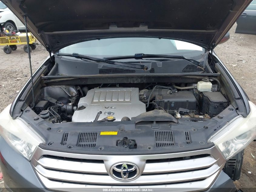 2013 Toyota Highlander Limited V6 VIN: 5TDYK3EHXDS108352 Lot: 43423426