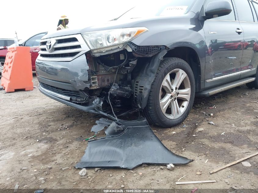 2013 Toyota Highlander Limited V6 VIN: 5TDYK3EHXDS108352 Lot: 43423426