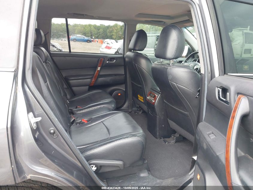 2013 Toyota Highlander Limited V6 VIN: 5TDYK3EHXDS108352 Lot: 43423426