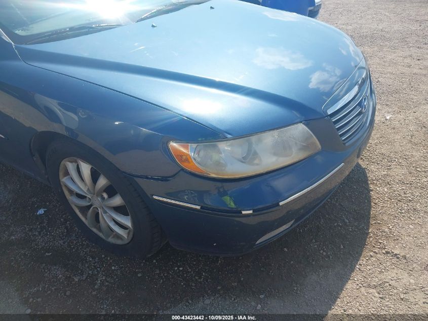 2008 Hyundai Azera Limited VIN: KMHFC46F98A321198 Lot: 43423442