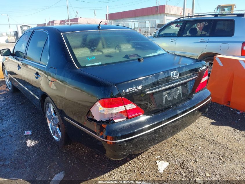 2006 Lexus Ls 430 VIN: JTHBN36F565051169 Lot: 43423476