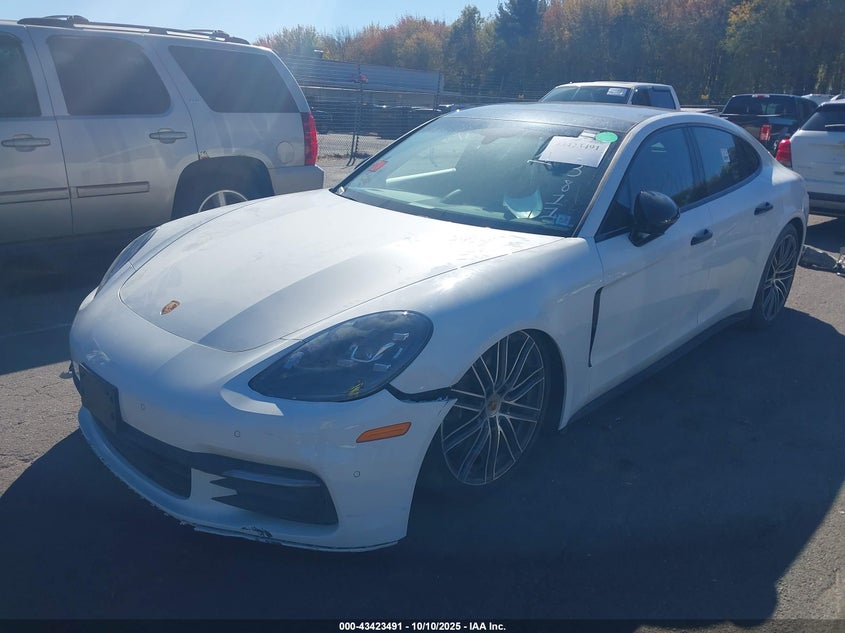 2020 Porsche Panamera 3.0 10 Years Edition 4 4 10 Years Edition White Lot 111043423491 Vin WP0AA2A78LL103811