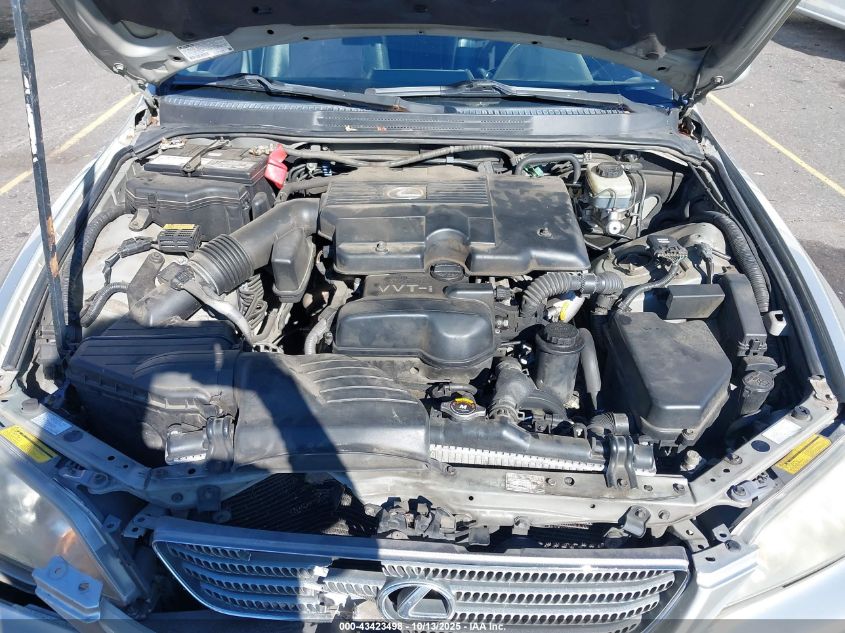 2001 Lexus Is 300 VIN: JTHBD182X10025027 Lot: 43423498