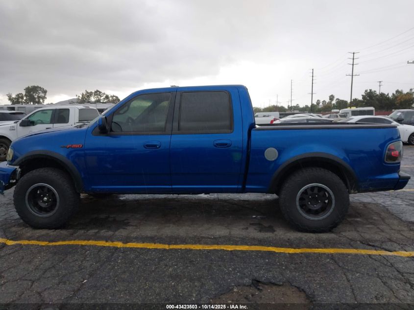 2002 Ford F-150 Lariat/Xlt VIN: 1FTRW07622KA89092 Lot: 43423503