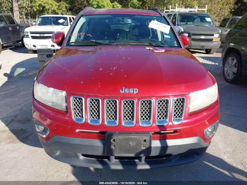 2014 Jeep Compass High Altitude VIN: 1C4NJCEA0ED681976 Lot: 43423508