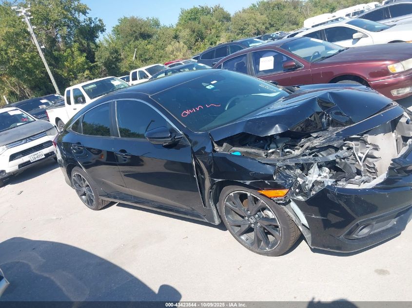 2021 Honda Civic Sport VIN: 2HGFC2F88MH503787 Lot: 43423544