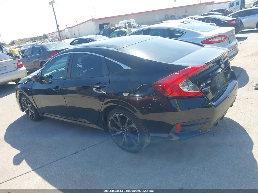 2021 Honda Civic Sport VIN: 2HGFC2F88MH503787 Lot: 43423544