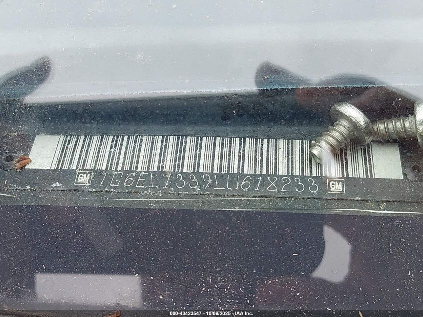 1990 Cadillac Eldorado VIN: 1G6EL1339LU618233 Lot: 43423547