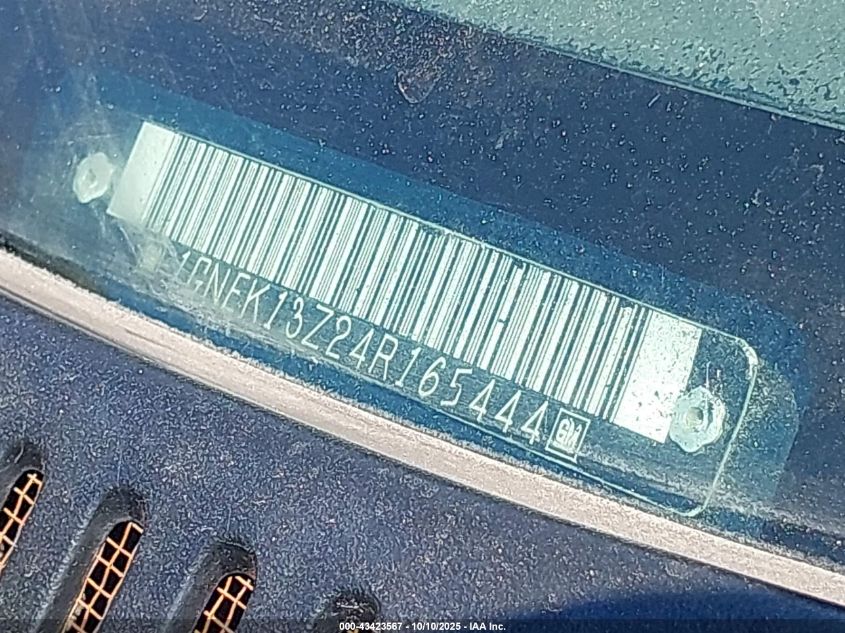 2004 Chevrolet Tahoe Z71 VIN: 1GNEK13Z24R165444 Lot: 43423567