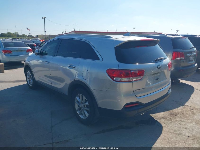 2017 Kia Sorento 3.3L Lx VIN: 5XYPG4A52HG225635 Lot: 43423576
