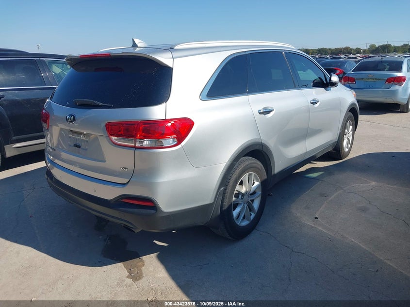 Vin: 5xypg4a52hg225635, lot: 43918420, kia sorento 3.3l lx 20174