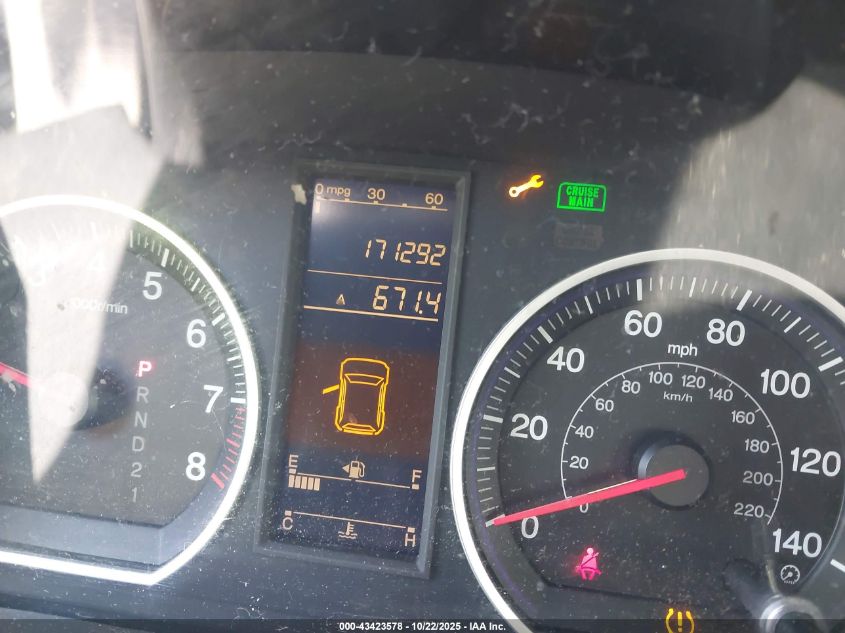 2010 Honda Cr-V Lx VIN: 3CZRE3H3XAG703296 Lot: 43423578