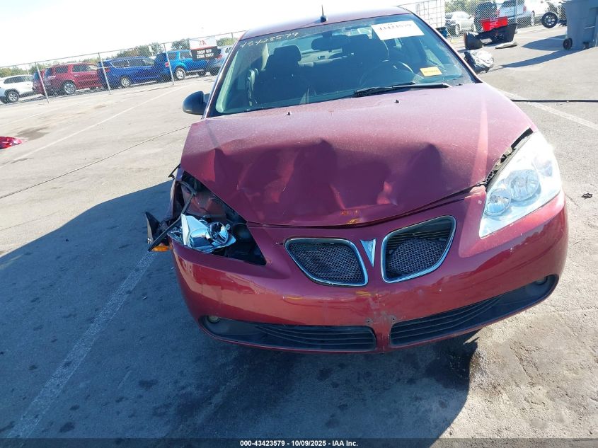 2008 Pontiac G6 VIN: 1G2ZG57N684309305 Lot: 43423579