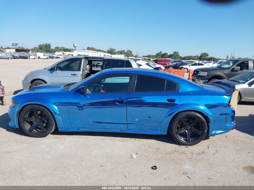 2019 Dodge Charger Scat Pack Rwd VIN: 2C3CDXGJXKH703665 Lot: 43423596