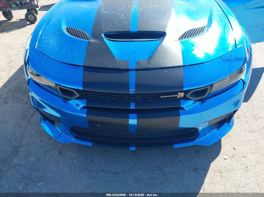 2019 Dodge Charger Scat Pack Rwd VIN: 2C3CDXGJXKH703665 Lot: 43423596