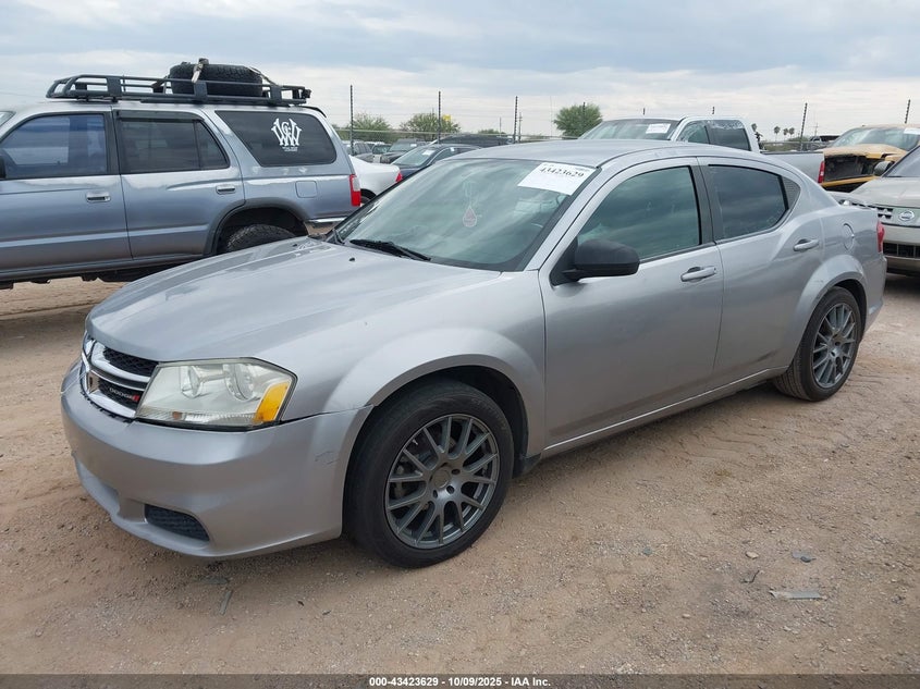 2013 DODGE AVENGER SE 1C3CDZAB1DN537706
