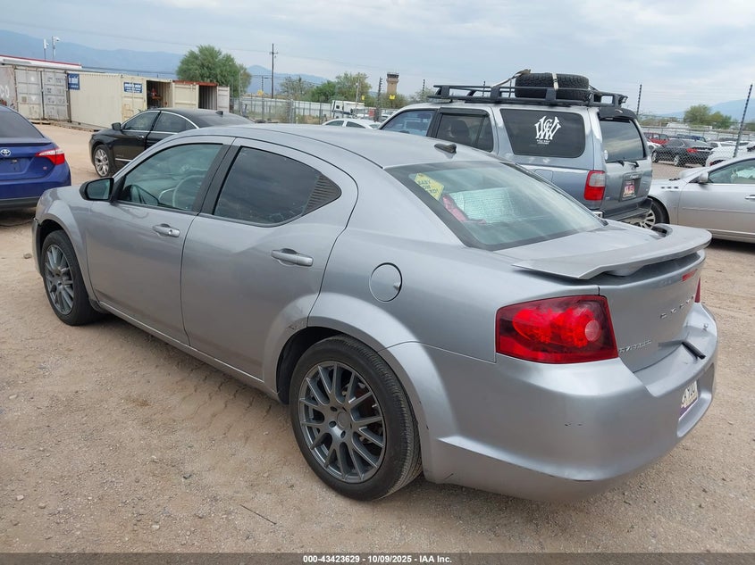 2013 DODGE AVENGER SE 1C3CDZAB1DN537706