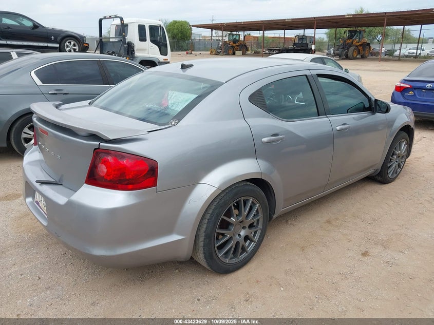 2013 DODGE AVENGER SE 1C3CDZAB1DN537706