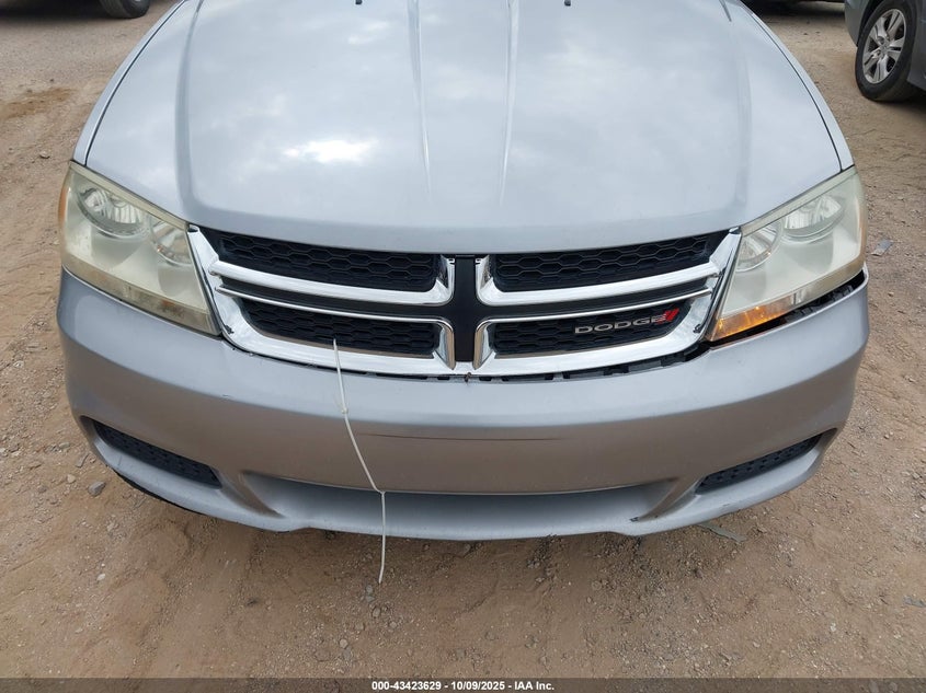 2013 DODGE AVENGER SE 1C3CDZAB1DN537706