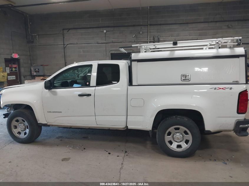 2022 Chevrolet Colorado 4Wd Long Box Wt VIN: 1GCHTBEAXN1305644 Lot: 43423643