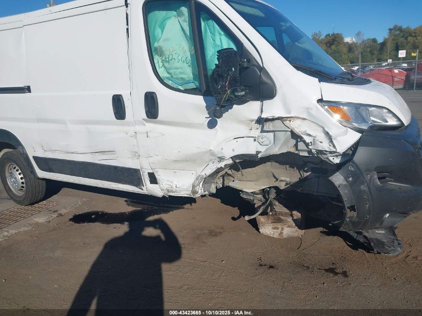 2025 Ram Promaster 2500 Tradesman Low Roof 136 Wb W/Pass Seat VIN: 3C6LRVVG4SE518894 Lot: 43423665