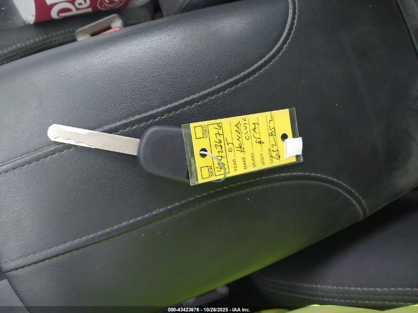 2005 Honda Civic Vp VIN: 2HGES16345H632852 Lot: 43423676