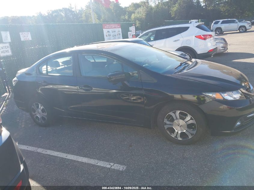 2014 Honda Civic Hybrid VIN: 19XFB4F35EE201274 Lot: 43423694