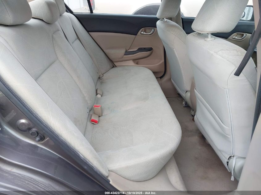 2012 Honda Civic Lx VIN: 19XFB2F52CE076933 Lot: 43423714