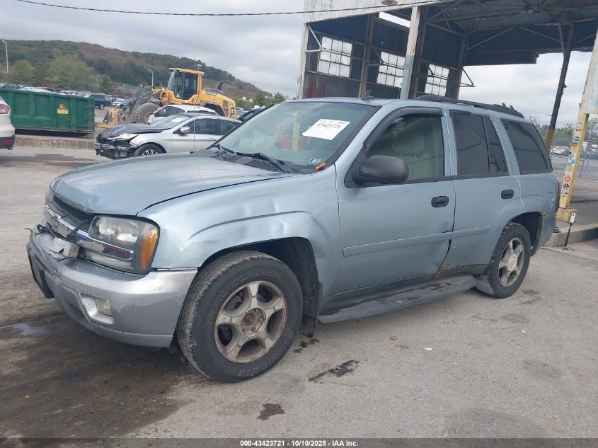 2006 Chevrolet Trailblazer Ls VIN: 1GNDT13S062357758 Lot: 43423721