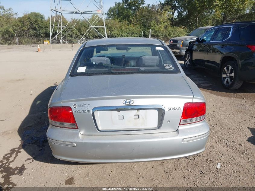 2005 Hyundai Sonata Gls/Lx VIN: KMHWF35H35A140890 Lot: 43423724