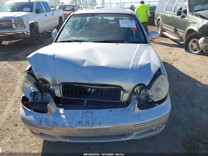 2005 Hyundai Sonata Gls/Lx VIN: KMHWF35H35A140890 Lot: 43423724