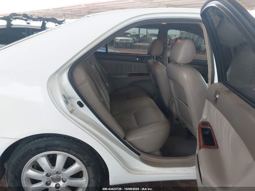 2003 Toyota Camry Xle V6 VIN: 4T1BF30K13U057424 Lot: 43423728