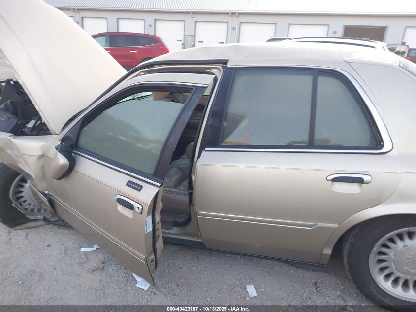 2000 Mercury Grand Marquis Ls VIN: 2MEFM75W2YX619702 Lot: 43423787