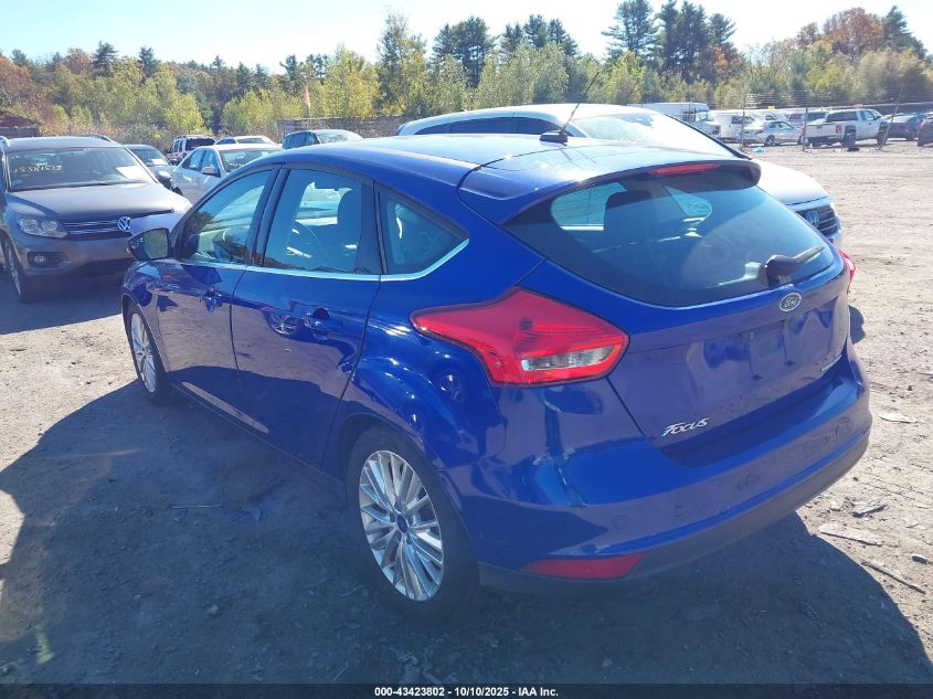 2015 Ford Focus Titanium VIN: 1FADP3N25FL321103 Lot: 43423802