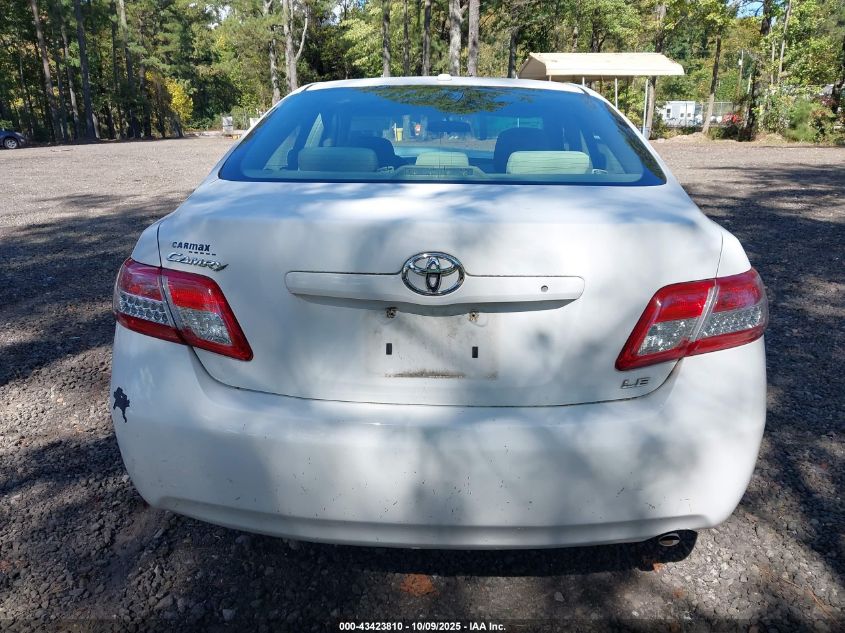 2011 Toyota Camry Le VIN: 4T1BF3EK7BU621942 Lot: 43423810
