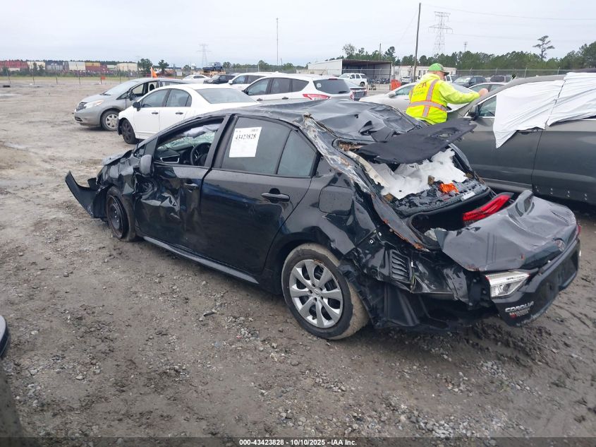 2022 Toyota Corolla Le VIN: 5YFEPMAE3NP384159 Lot: 43423828