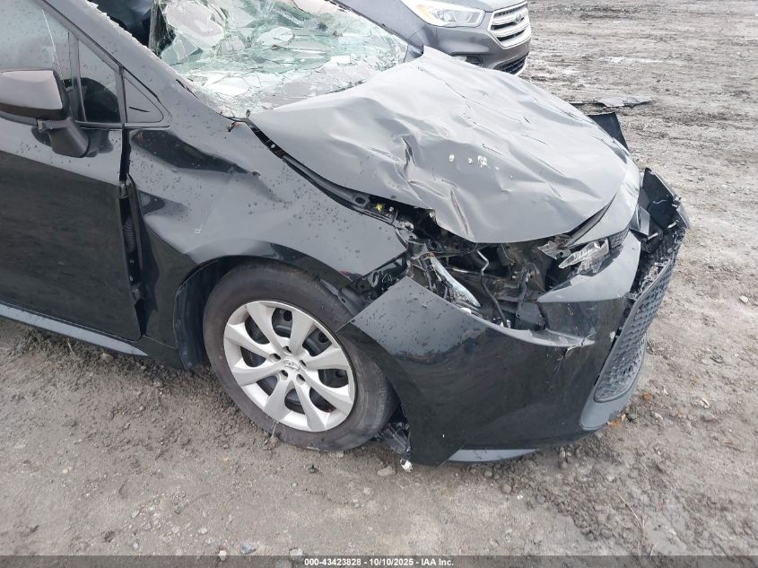 2022 Toyota Corolla Le VIN: 5YFEPMAE3NP384159 Lot: 43423828